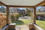 Front Entry Porch at Baker Beach Cottage